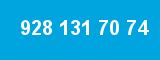 928 131 70 74